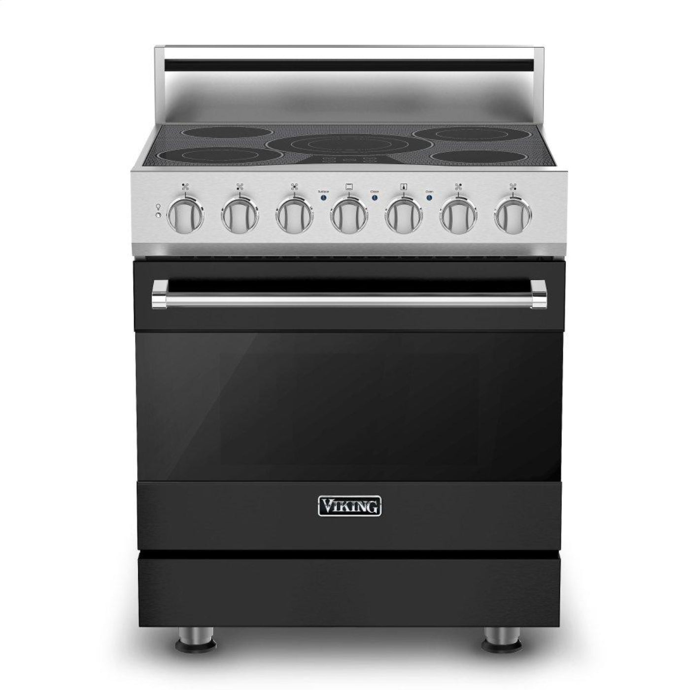 VIKING 30" Self-Cleaning Electric Range - Viking 3 Series Black - RVER33015BCS