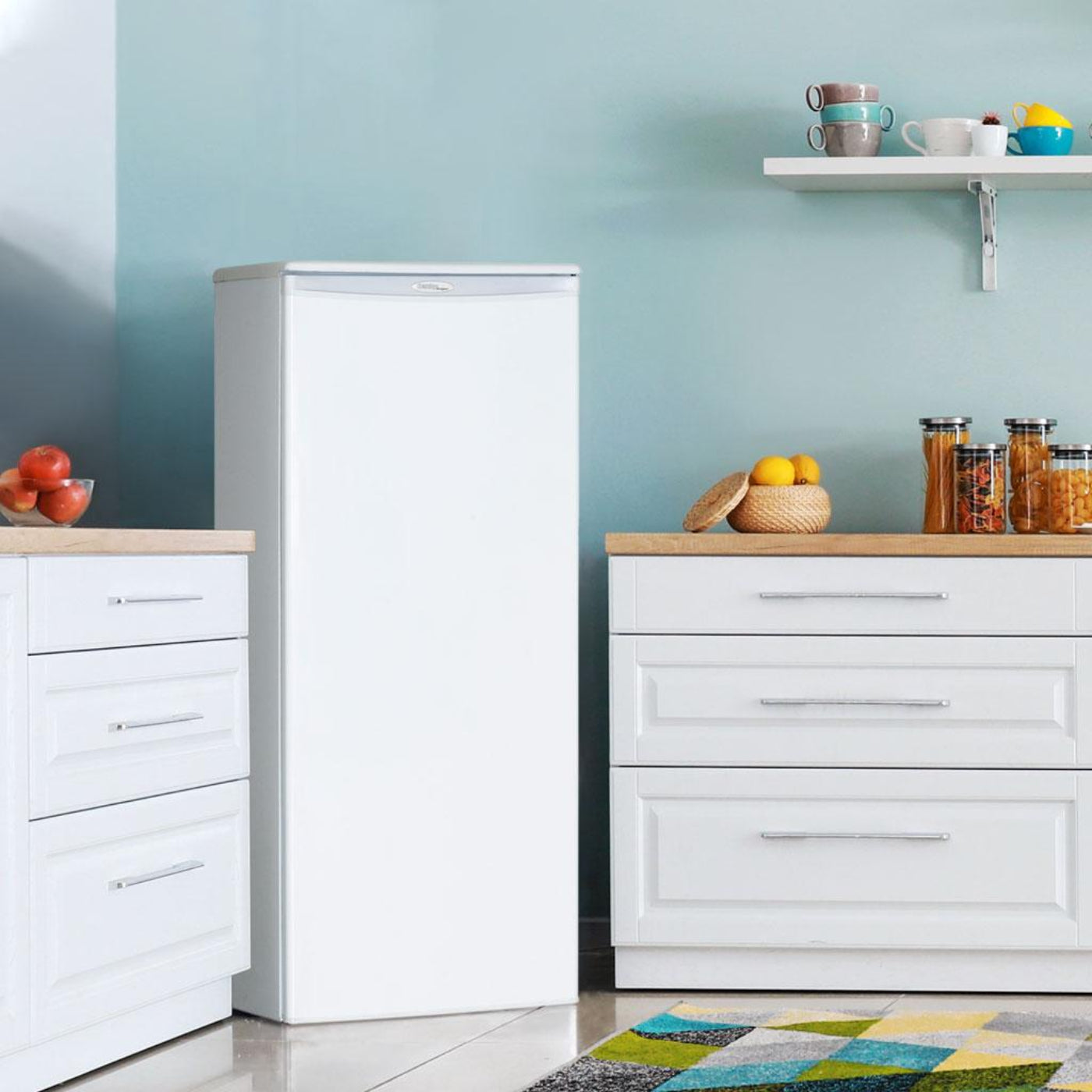 DANBY Danby Designer 11.0 cu. ft. Apartment Size Fridge in White - DAR110A1WDD