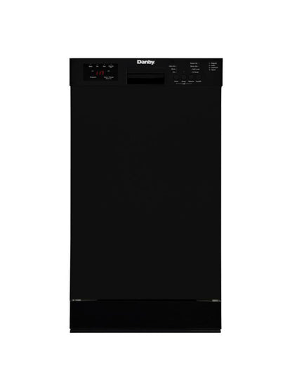 DANBY Danby 18" Wide Built-in Dishwasher in Black - DDW18D1EB