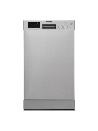 DANBY Danby 18" Wide Built-in Dishwasher in Stainless Steel - DDW18D1ESS