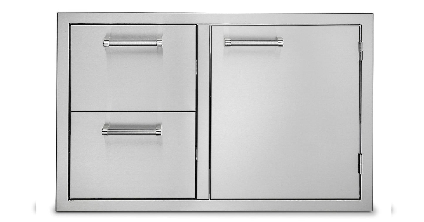 VIKING 30" Double Drawer and Access Door Combo - VOADDR5301SS in Stainless Steel - VOADDR5301SS
