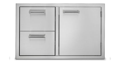 VIKING 30" Double Drawer and Access Door Combo - VOADDR5301SS in Stainless Steel - VOADDR5301SS
