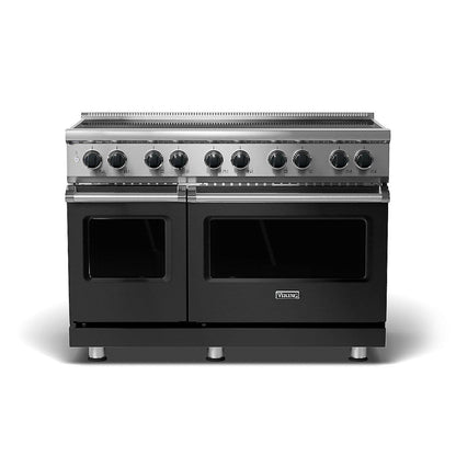 VIKING 48" Induction Range - VIR5483 Viking 5 Series Black - VIR54836BCS