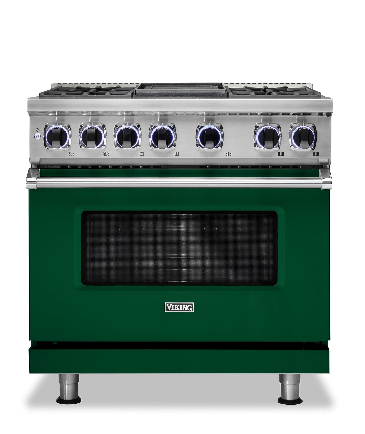 VIKING 36" Dual Fuel Range - VDR7362 Viking 7 Series Green - VDR73624GIV