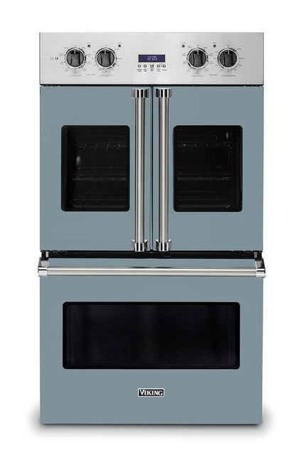 VIKING 30" Electric Double French-Door Oven Blue - VDOF7301NS