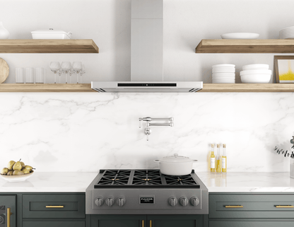 ZEPHYR Vista Wall, 36in, SS, BODY ONLY in Stainless Steel - DVSE36ASSX