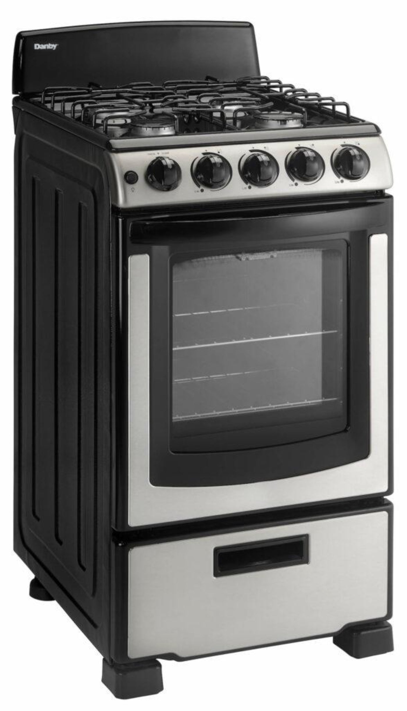 DANBY Danby 20" Wide Gas Range in Stainless Steel - DR203BSSGLP