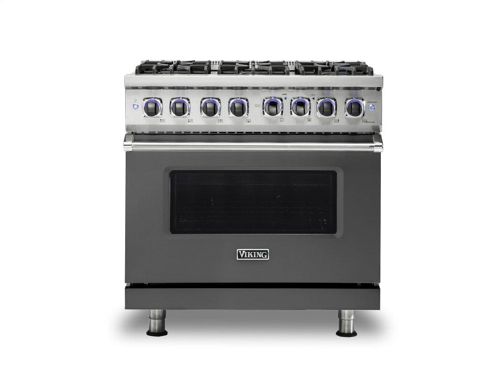 VIKING 36" Dual Fuel Range - VDR7362 Viking 7 Series Gray - VDR73626BDGLP