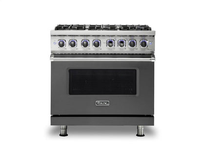VIKING 36" Dual Fuel Range - VDR7362 Viking 7 Series Gray - VDR73626BDGLP