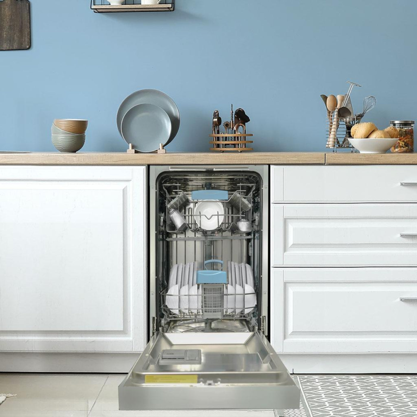DANBY Danby 18" Wide Built-in Dishwasher in Stainless Steel - DDW18D1ESS