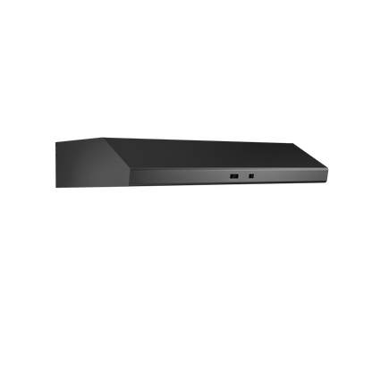 ZEPHYR Cyclone, Under Cabinet, 36", Black SS, 600 CFM Black in Stainless Steel - AK6536CBS