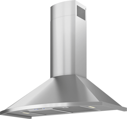 ZEPHYR Savona Wall, 90cm, SS, LED, 600 CFM w/ACT in Stainless Steel - ZSAM90FS