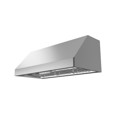 ZEPHYR Tempest II, 18in Wall, 48in, SS, LED, ACT in Stainless Steel - AK7548CS