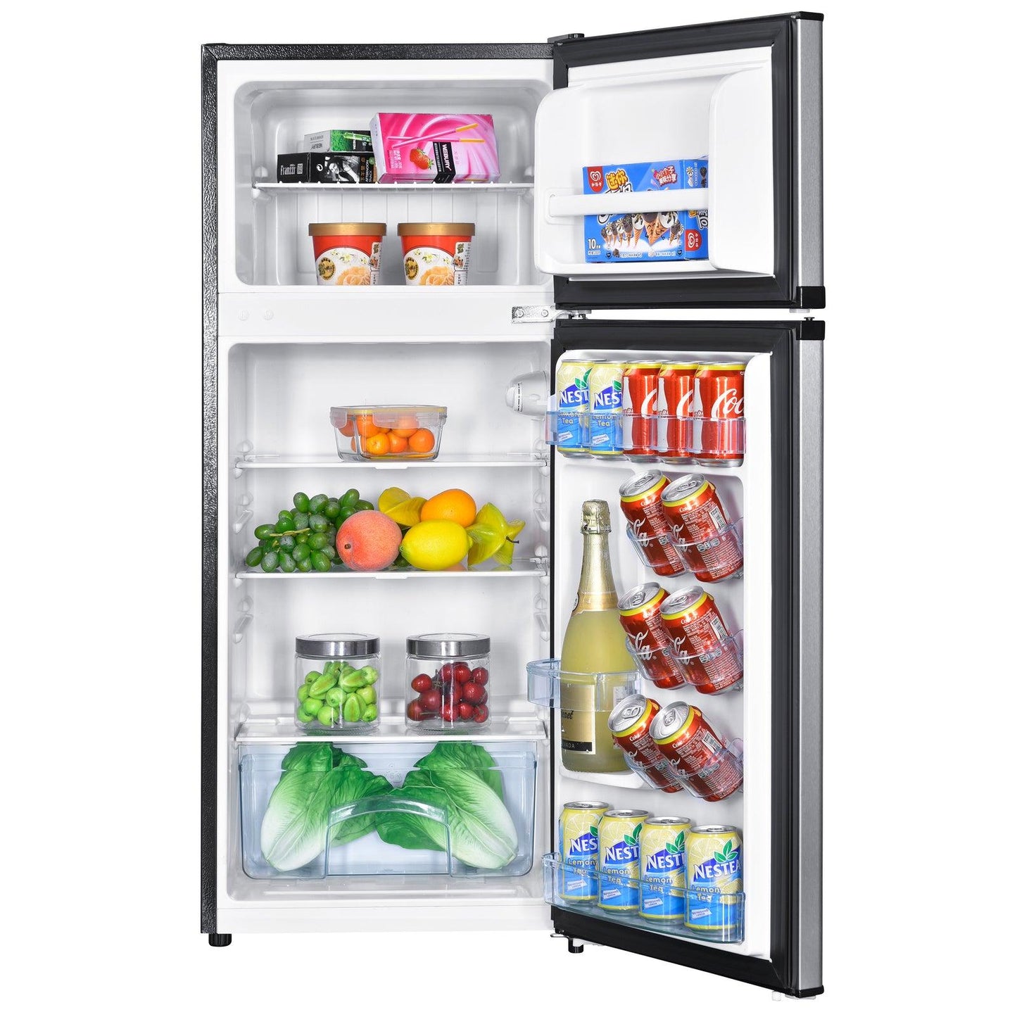 AVANTI Avanti 4.5 cu. ft. Compact Refrigerator in Stainless Steel - RA45B3S