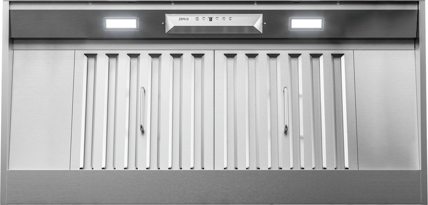 ZEPHYR Monsoon I, Insert, 40-3/8in, SS, LED, ACT Stainless - AK9240BS