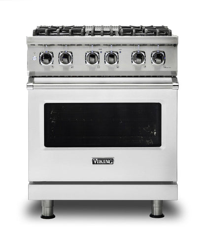 VIKING 30" Dual Fuel Range Viking 5 Series in Stainless Steel - VDR5304BSS