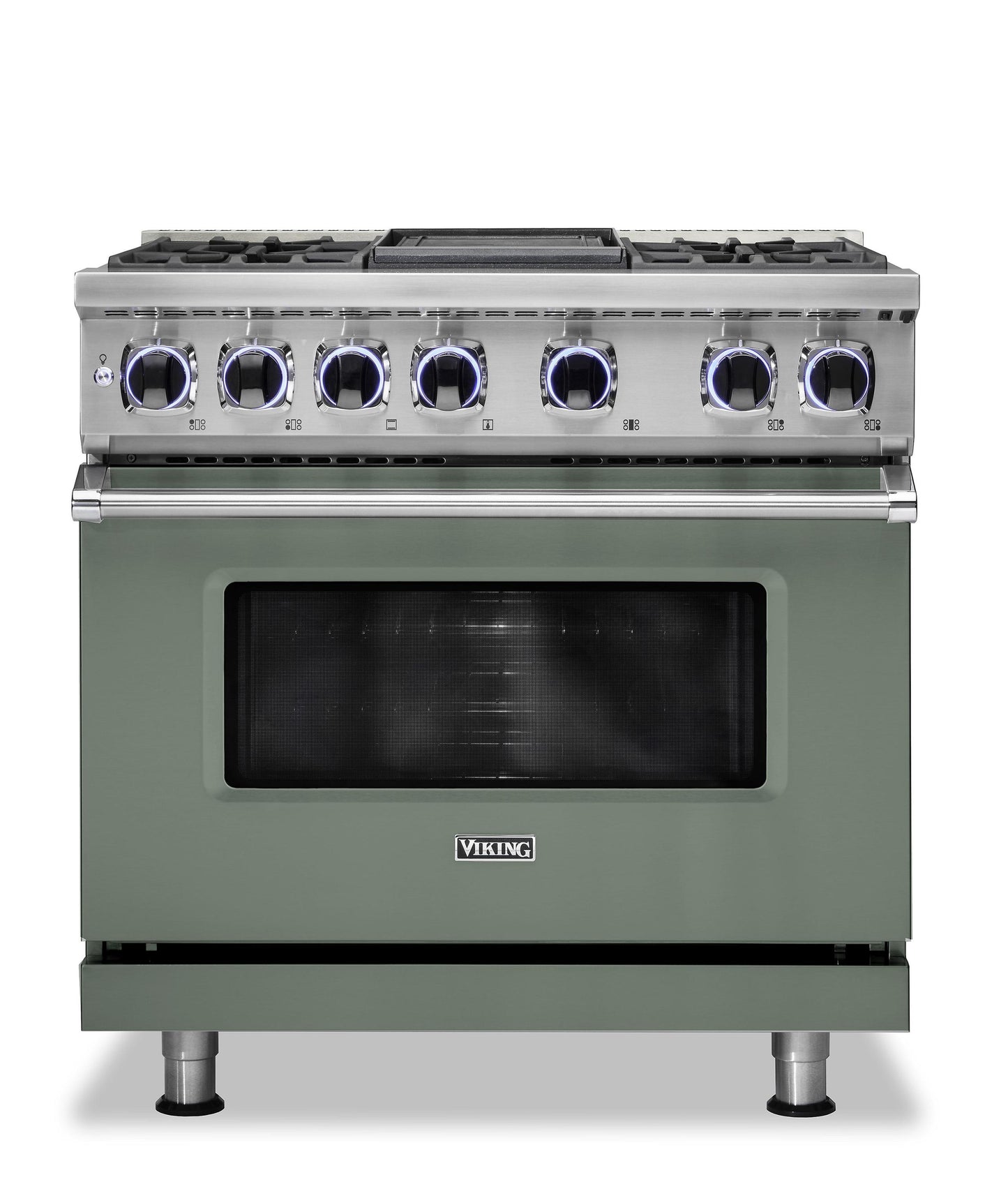 VIKING 36" Dual Fuel Range - VDR7362 Viking 7 Series Green - VDR73624GEULP