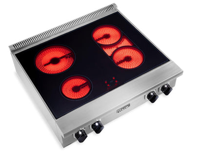 VIKING 30" 5 Series Electric Rangetop - VERT in Stainless Steel - VERT53014BSS