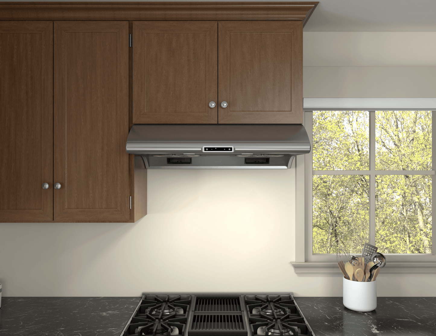 ZEPHYR Typhoon, UC, 48in, SS, LED, ACT in Stainless Steel - AK2148CS