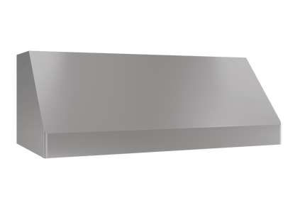 ZEPHYR Tempest II, 18in Wall, 48in, SS, LED, ACT in Stainless Steel - AK7548CS
