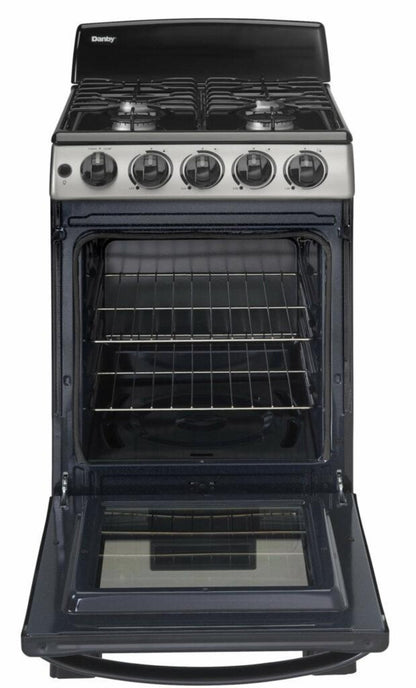 DANBY Danby 20" Wide Gas Range in Stainless Steel - DR203BSSGLP