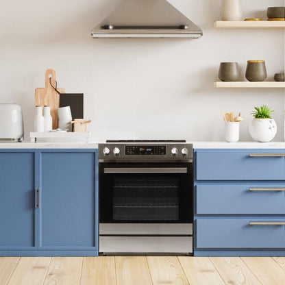 DANBY Danby 30"" Slide in Induction Range with LED Touch Control in Stainless Steel - DIRC300BSS