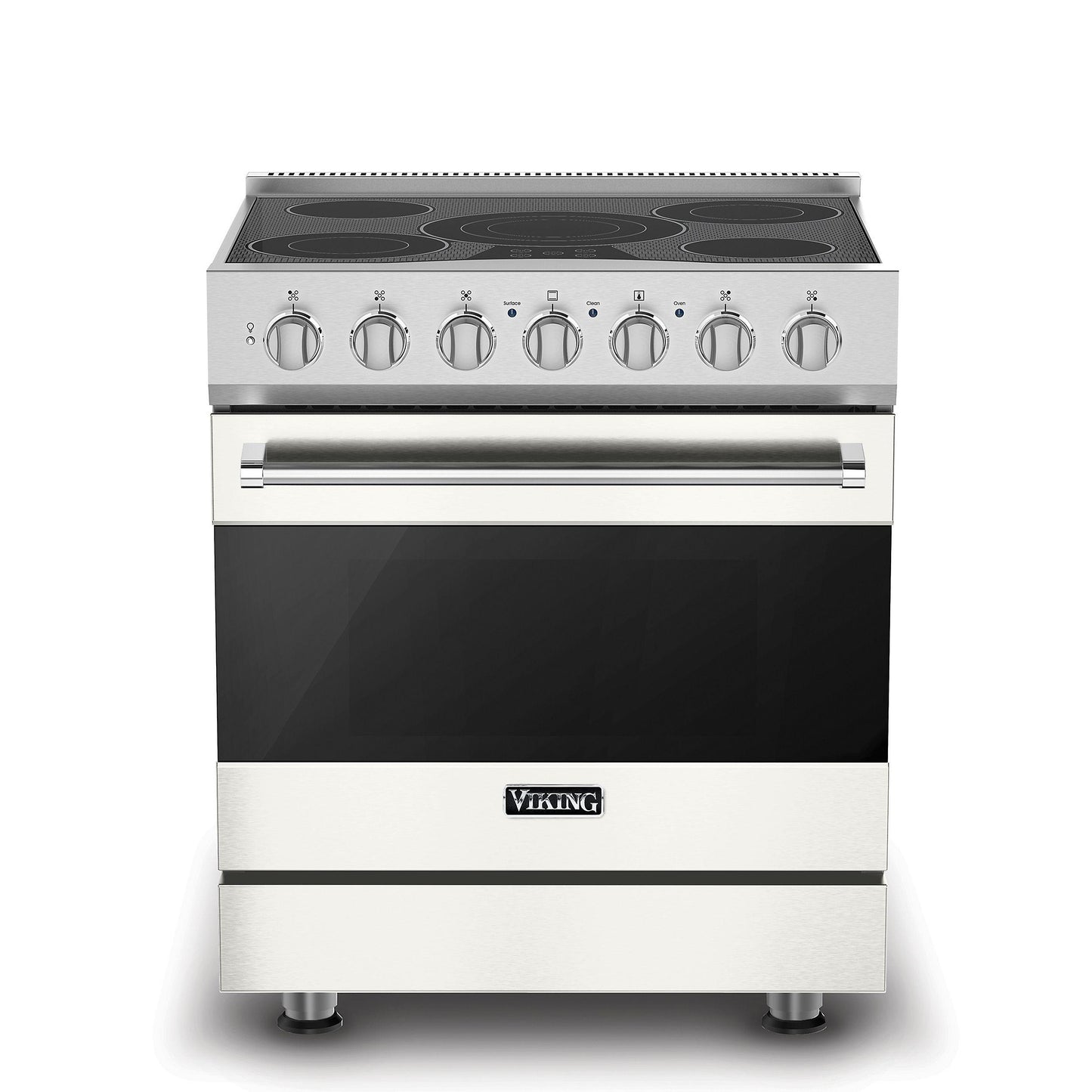 VIKING 30" Self-Cleaning Electric Range - Viking 3 Series White - RVER33015BPW