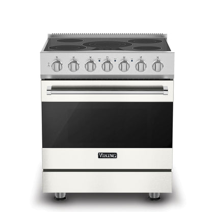 VIKING 30" Self-Cleaning Electric Range - Viking 3 Series White - RVER33015BPW