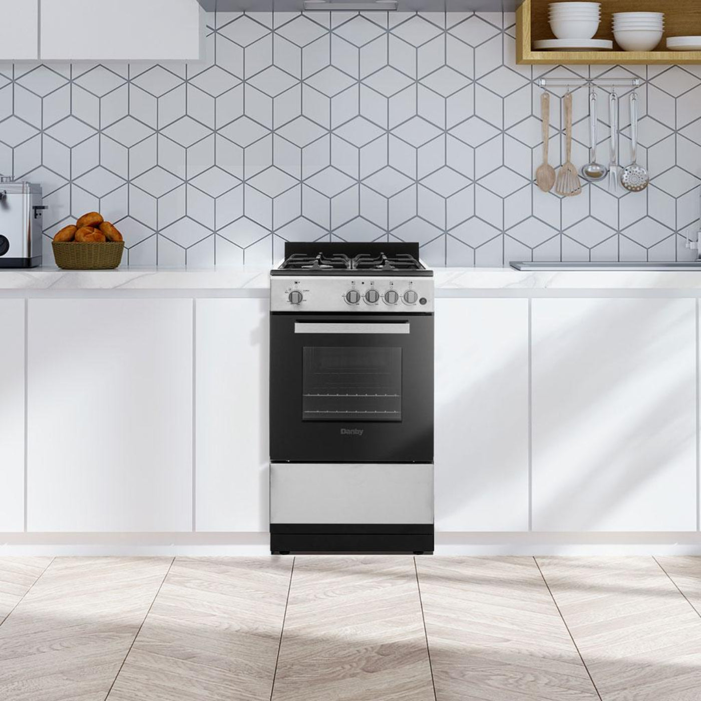 DANBY Danby 20" Wide Gas Range in Stainless Steel - DR20V1BSSGLP