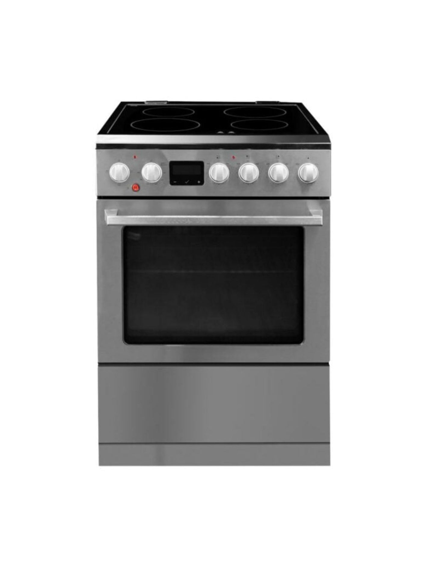 DANBY Danby 24-in TruAirFry Smooth top Slide-in Electric Range in Stainless Steel - DRCA240BSS
