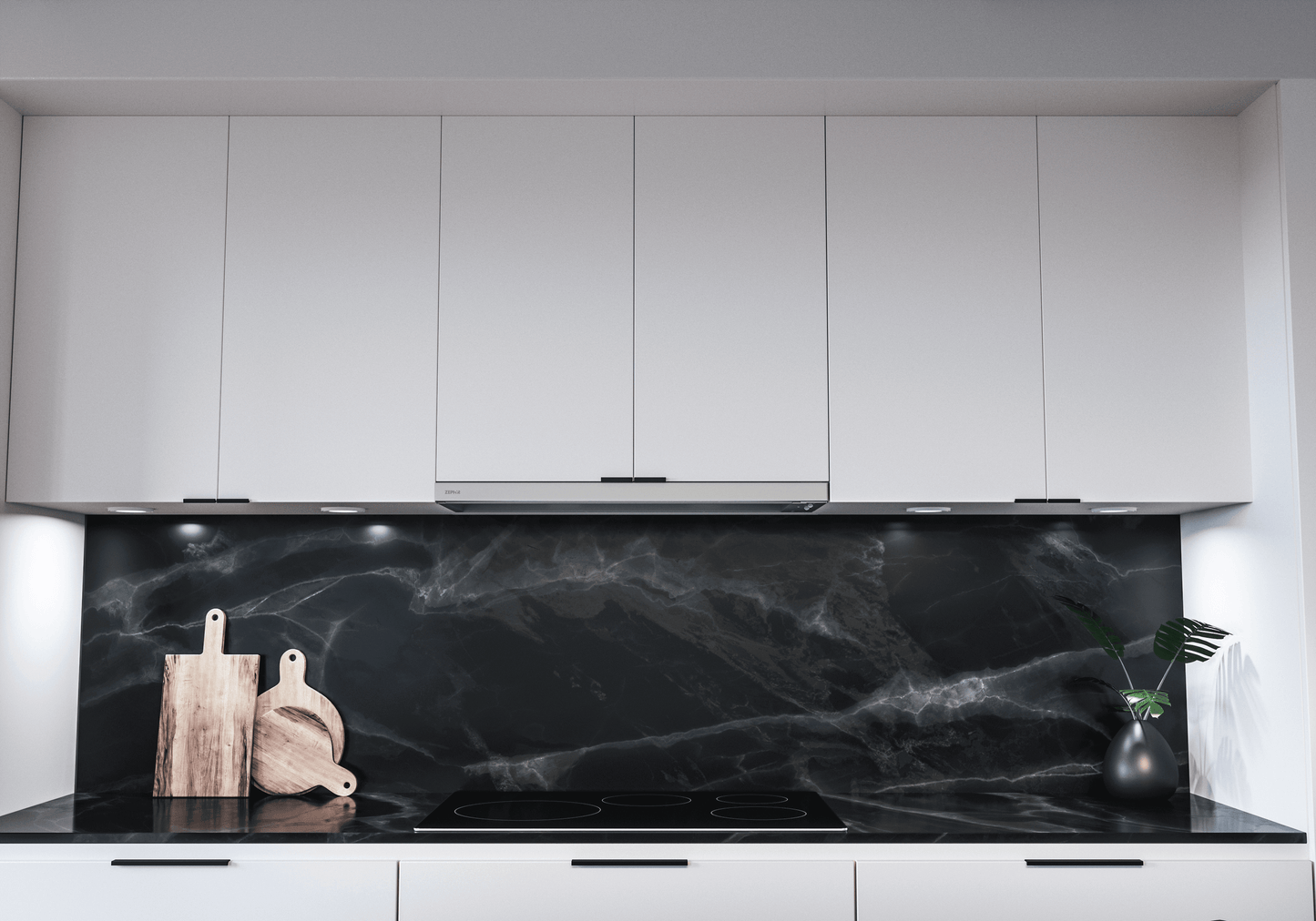 ZEPHYR Pisa, Under Cabinet, 30", SS, 290 CFM in Stainless Steel - ZPIE30BG290