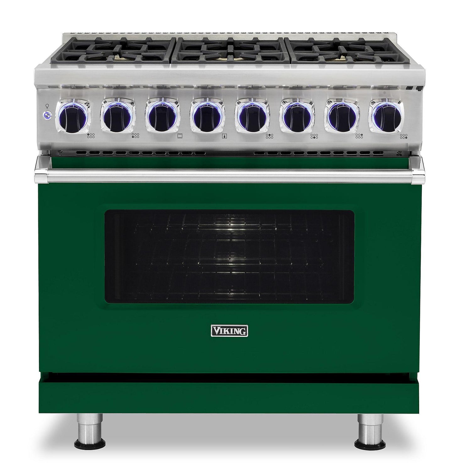 VIKING 36" Dual Fuel Range - VDR7362 Viking 7 Series Green - VDR73626BIV