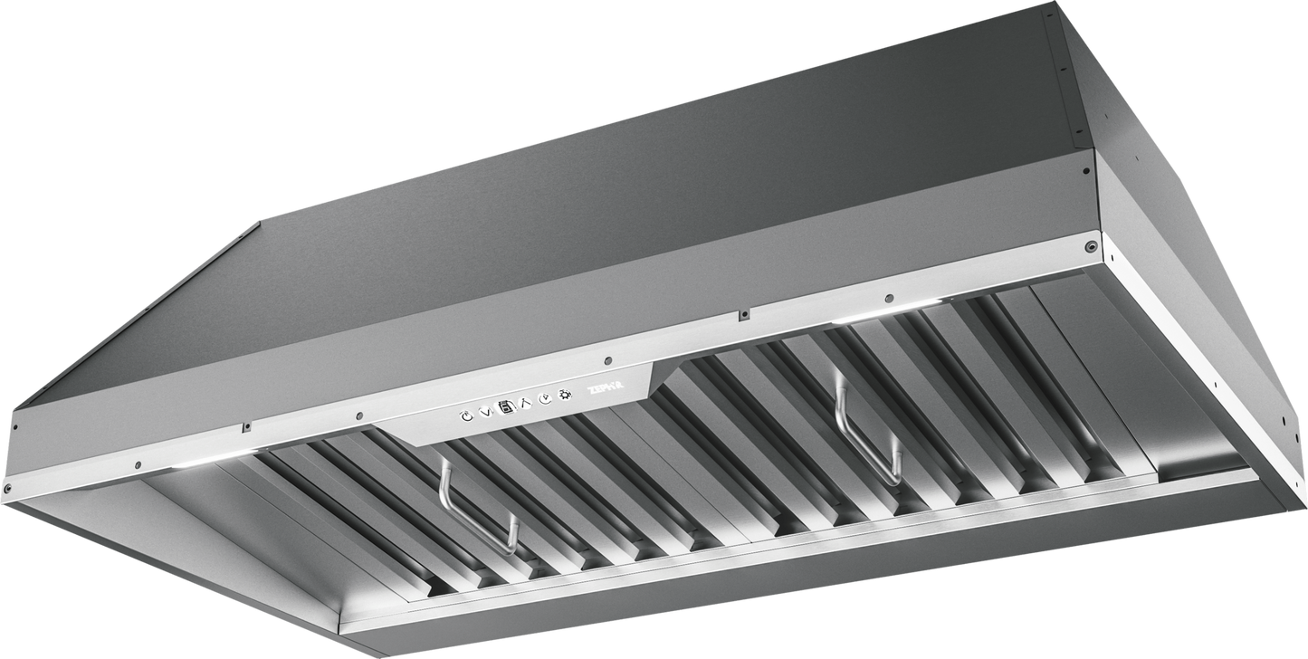 ZEPHYR Monsoon I, Insert, 28-3/8in, SS, LED, ACT in Stainless Steel - AK9228BS