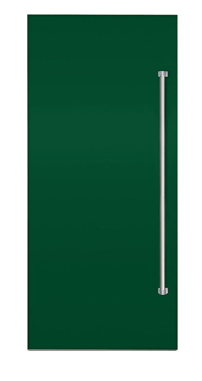 VIKING 7 Series Door Panel - STAINLESS STEEL OR COLOR DOOR PANEL Green - VICDP36IV