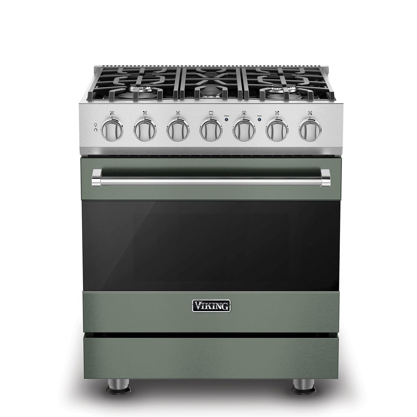 VIKING 30" Self-Cleaning Dual Fuel Range Viking 3 Series Green - RVDR33025BEU