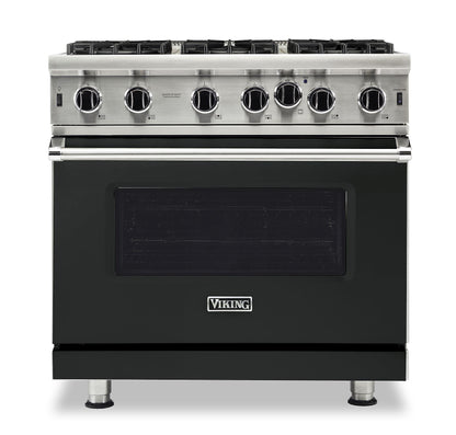 VIKING 36" Open Burner Gas Range Viking 5 Series Bronze - VGIC53626BANLP
