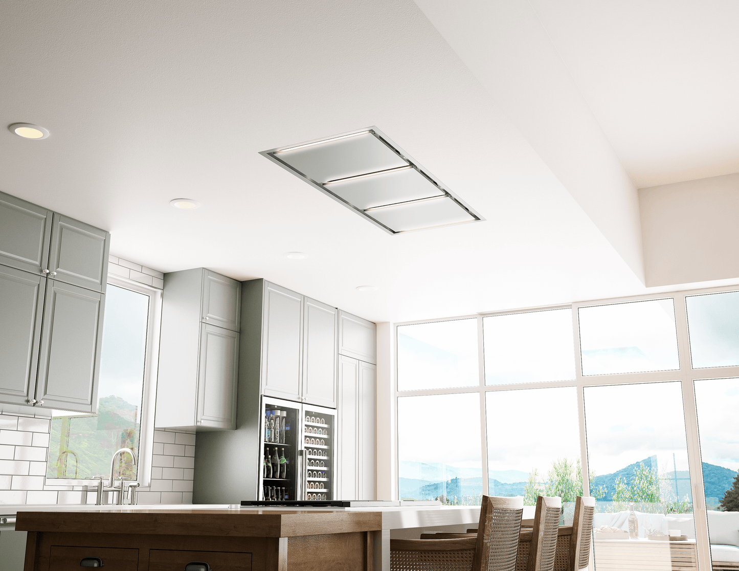 ZEPHYR Lux Connect, 63in, SS, LED, BODY ONLY in Stainless Steel - ALUE63CSX