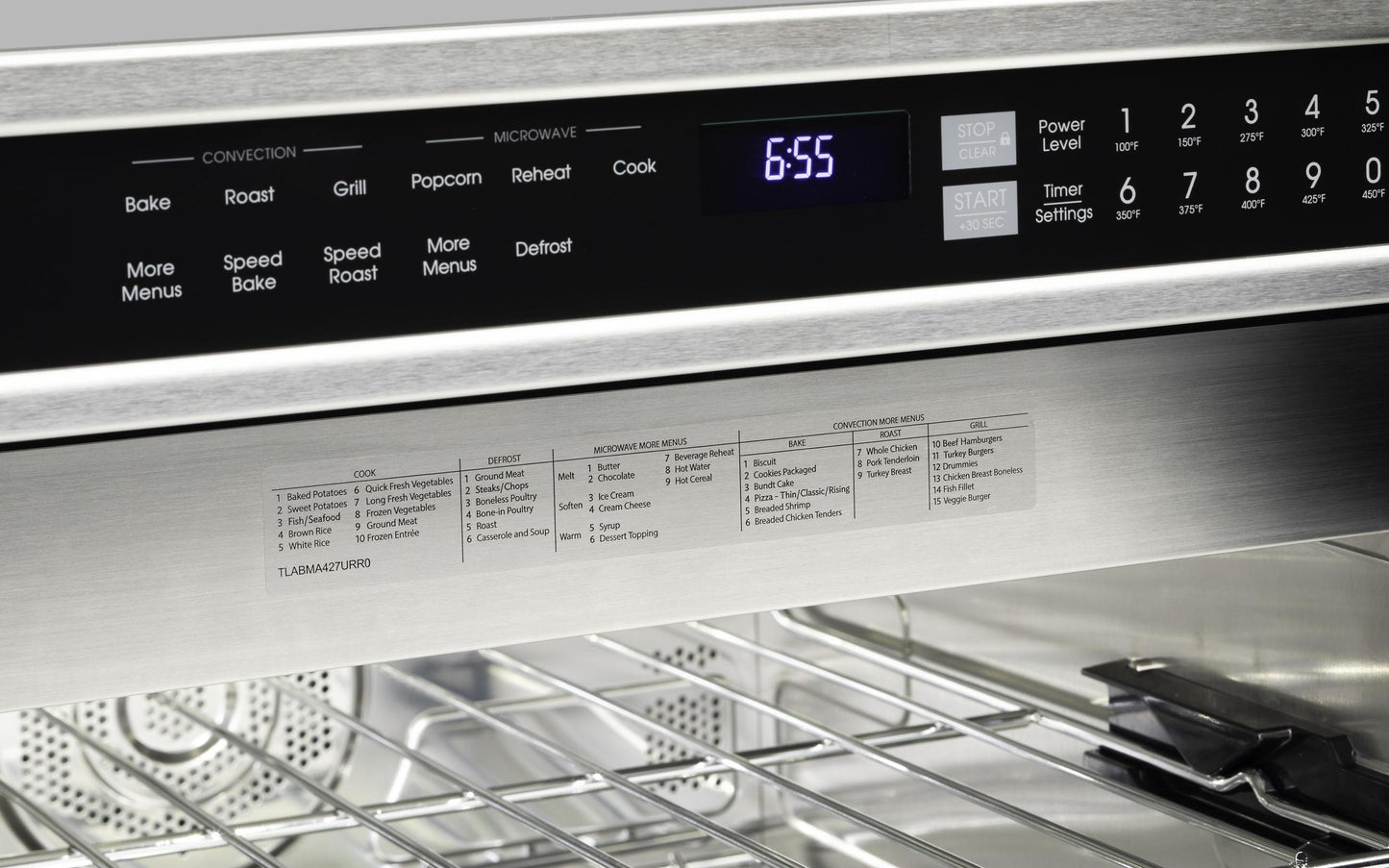 VIKING Viking Drop Down Door Convection/Speed Microwave Oven in Stainless Steel - VMDD5306SS