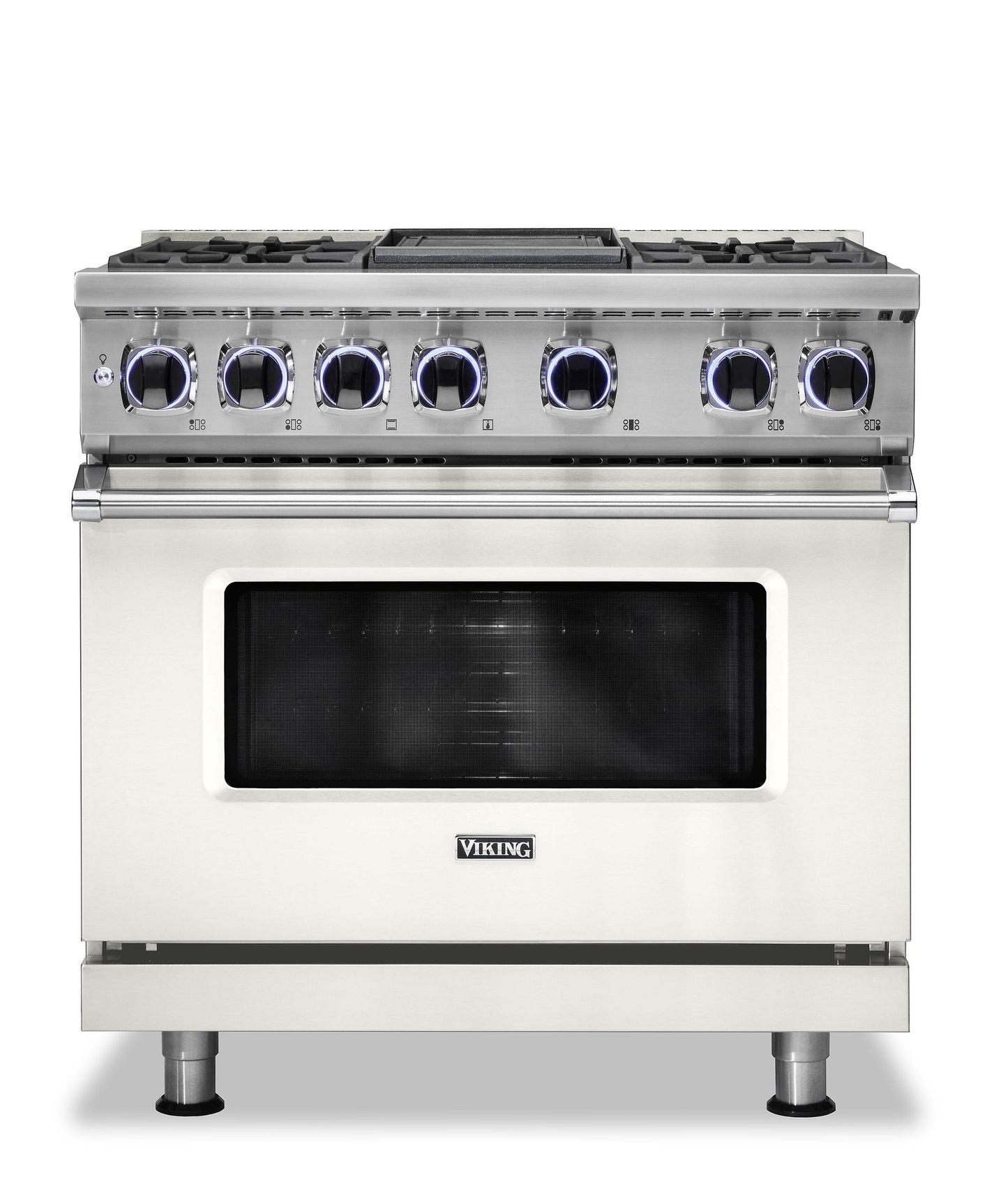 VIKING 36" Dual Fuel Range - VDR7362 Viking 7 Series White - VDR73624GPW