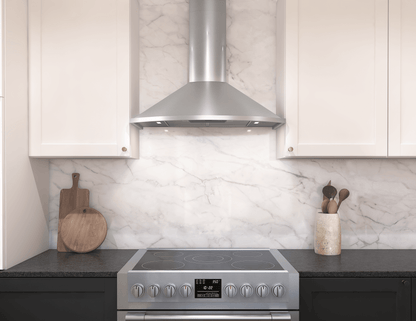 ZEPHYR Savona Wall, 90cm, SS, LED, 600 CFM w/ACT in Stainless Steel - ZSAM90FS