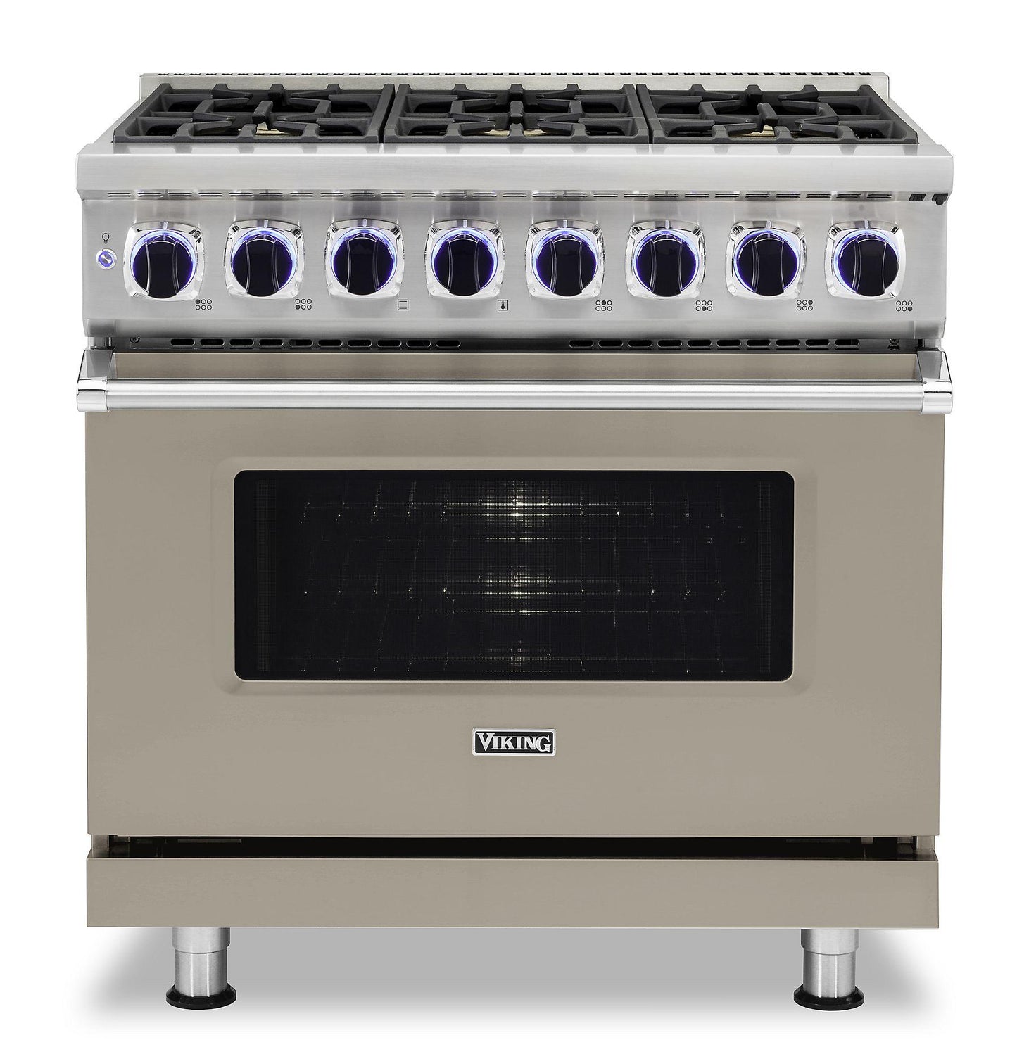 VIKING 36" Dual Fuel Range - VDR7362 Viking 7 Series Gray - VDR73626BNALP