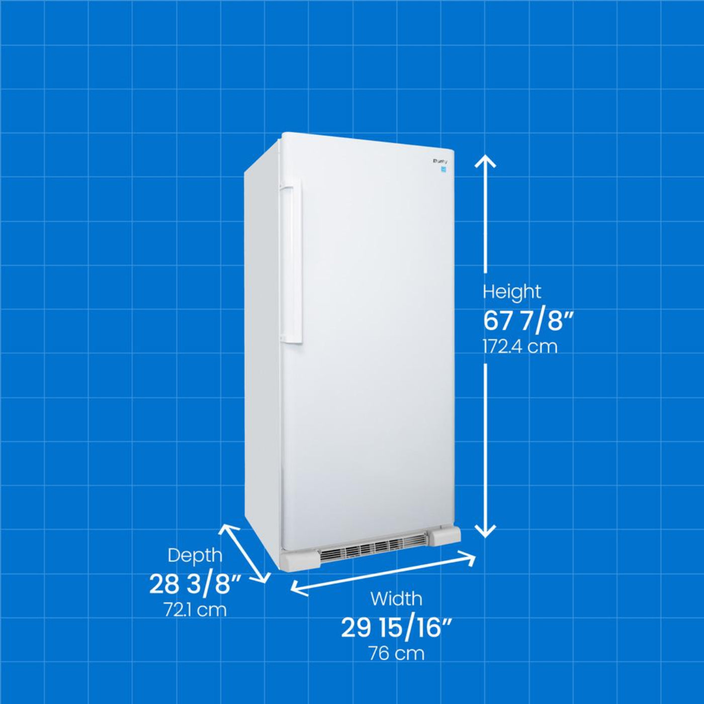DANBY Danby Designer 17.0 cu. ft. Apartment Size Fridge in White - DAR170A3WDD