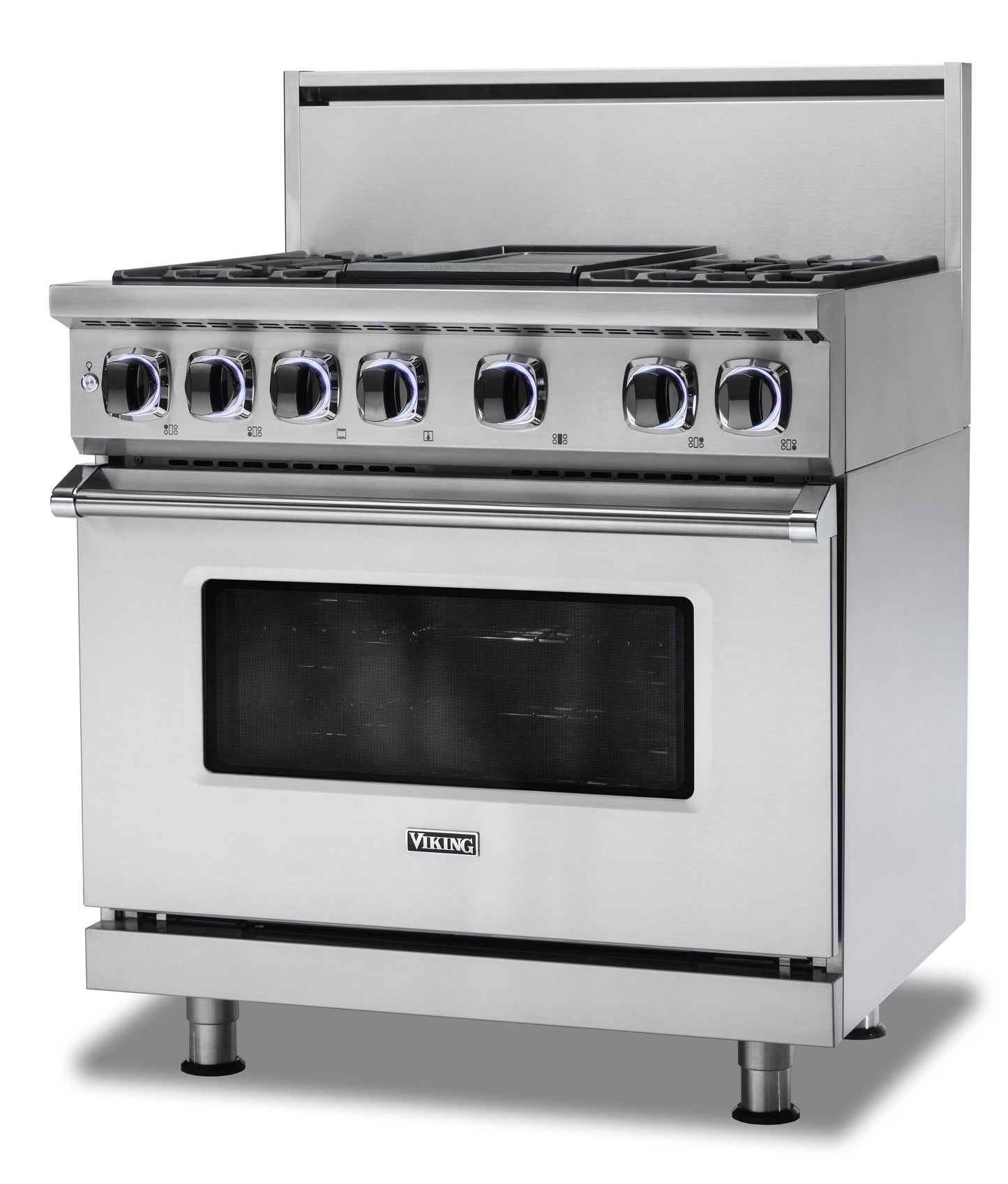 VIKING 36" Dual Fuel Range - VDR7362 Viking 7 Series Blue - VDR73624GNSLP