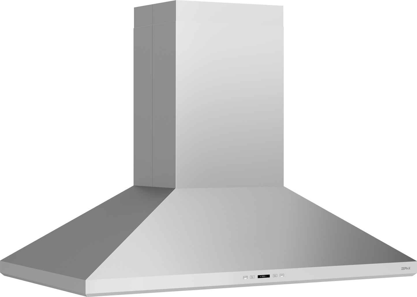 ZEPHYR Siena Pro, Island, 48", SS, LED, ACT in Stainless Steel - ZSLE48DS