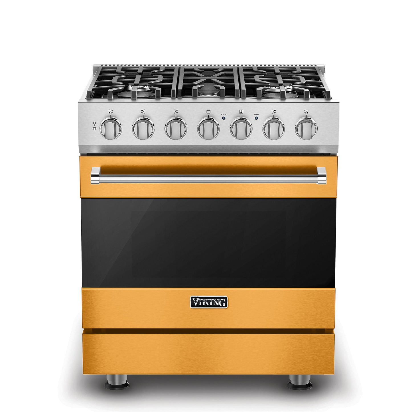 VIKING 30" Self-Cleaning Dual Fuel Range Viking 3 Series Yellow - RVDR33025BDALP