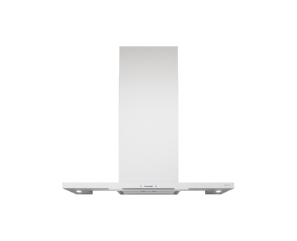 ZEPHYR Modena, Wall, 90cm, SS+Glass, LED, ACT in Stainless Steel - ZMOM90BS