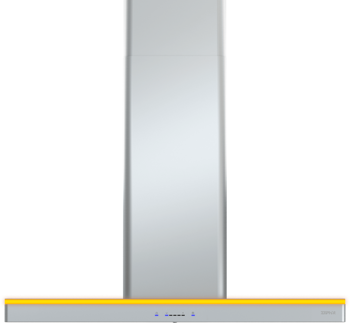 ZEPHYR Luce Wall, 90cm, SS, LED, 600 CFM w/ACT in Stainless Steel - ZLUM90CS