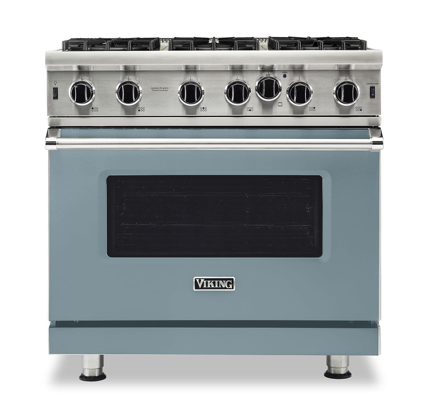 VIKING 36" Open Burner Gas Range Viking 5 Series Blue - VGIC53626BNS
