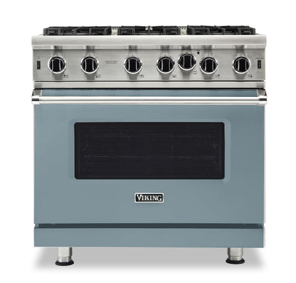 VIKING 36" Open Burner Gas Range Viking 5 Series Blue - VGIC53626BNS