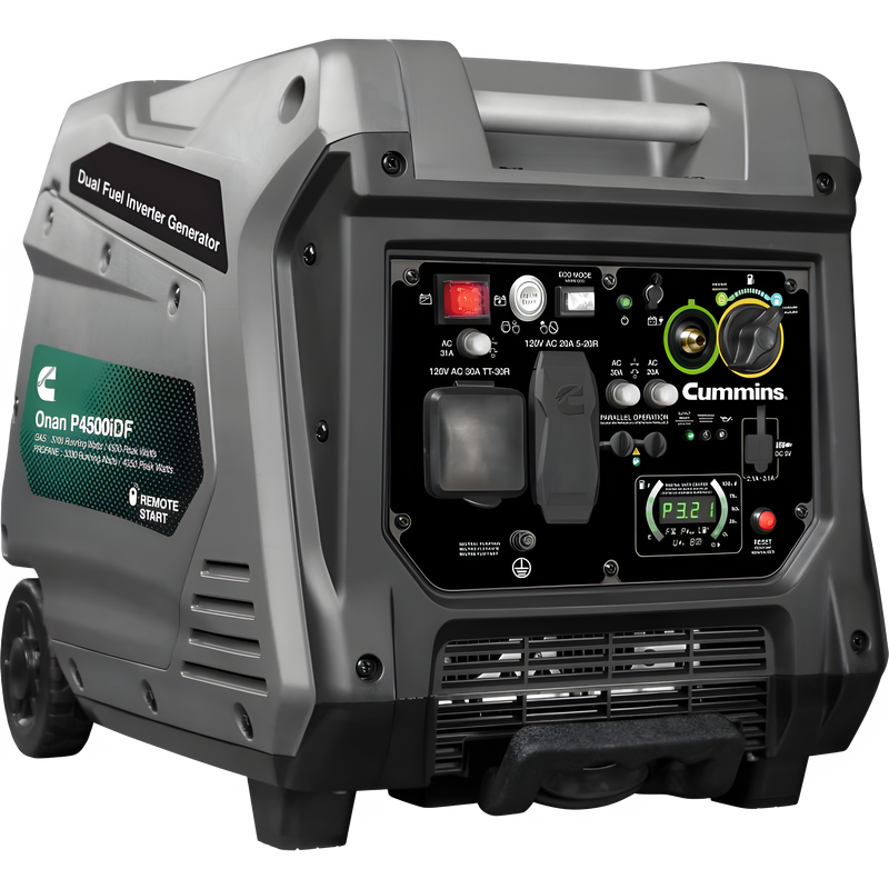 Cummins Onan P4500iDF Dual Fuel Inverter Generator